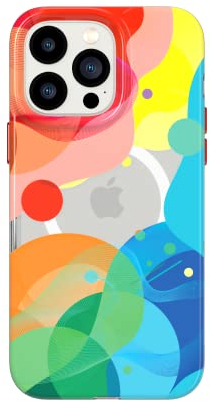 tech21 iPhone 14 Pro Max Evo Art Compatible with MagSafe – Protective Phone Case with Exclusive Artwork, Scratch Resistance & 12ft Multi-Drop Protection