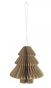 IB Laursen Weihnachtsschmuck z/hängen Baum gefaltetes Papier m/Magnetverschluss