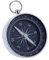 BOROCO Outdoor Sports Kompass, 44mm Silber Portable Mini Kompass für Outdoor Camping Wandern Sports Navigation, Leuchtet im Dunkeln, Aluminium Gehäuse