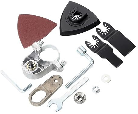 Gralara Accesorios de multiherramienta oscilante, adaptador de amoladora, convertidor oscilante, herramienta eléctrica multifunción, multiherramienta, M14