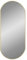 vidaXL Wandspiegel Flurspiegel Spiegel Badspiegel Hängespiegel Dekospiegel Schminkspiegel Badezimmer Garderobe Flur Golden 90x40cm Oval