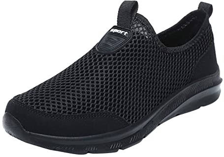 ARtray Herren Walkingschuhe Atmungsaktive Sportschuhe Outdoor Traillaufschuhe OrthopäDische Schuhe StoßDäMpfung Und RüCkprall Fitnessschuhe Laufschuhe Mesh-Obermaterial Und Rutschfester Sohle