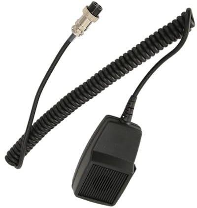 4 Pin CB Radio Microphone for COBRA,AUDIOLINE Radios, Clear Sound, Wide Scenes, Rugged Shell, Compact Size with Clear Sound