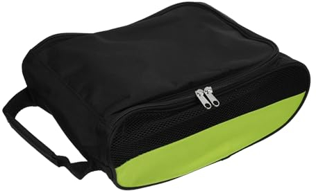 DIKACA Aufbewahrungstasche Shoes Organizer Golftasche Schuhe Mesh-Tasche Schuhbeutelgriff Schuhspanner Schuhregal im Freien Tasche wasserdichter Schuhbeutel tragbar Golfschuhe