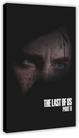 The Last of Us Teil II Poster (6) Leinwand Poster Wandkunst Dekor Druck Bild Gemälde für Wohnzimmer Schlafzimmer Dekoration Rahmenstil 60 x 90 cm