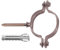 Fischer 10 Stück Kupferrohrschellen CUV D12 zur Befestigung von Kupferrohren, Durchmesser 12 mm, inklusive Dübel SX Plus 6 und Doppelschraube M6, 567649