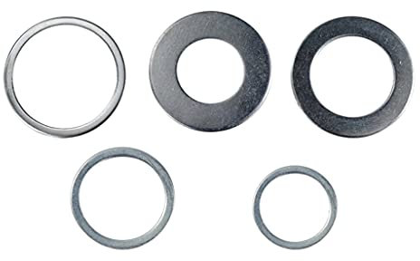 Nützliche Reduzierringe Edelstahl Trennscheibe Umwandlung Holzbearbeitungswerkzeug 20 Mm 25 4 Mm 30 Mm 5 Stück Distanzscheiben