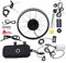 NIGORIY 20 Zoll Vorderrad Ebike Umbausatz, 36V 350W E-Bike Umbausatz, 300rpm 5 Gänge Elektrofahrrad Umbausatz, 30nm Nenndrehmoment E-Bike Conversion Kit mit LCD-Funktion Multifunktionsanzeige