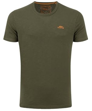 Weird Fish Fished Branded T-Shirt Fir Green Size L