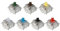 Gateron Switches Mechanical Keyboard 3 Pin Red Brown Blue Green White RGB Silent Clicky Linear Tactile Compatible Cherry MX NWPNLXEA(2,100PCS)