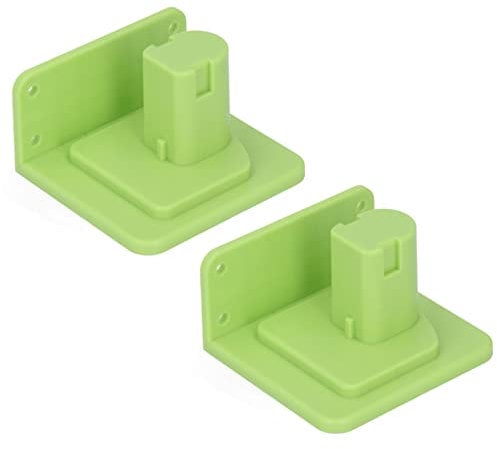 2Pcs Tool Drill Mount Holder Tool Holder Dock Mount Storage Bracket Drill Tools Holder for Ryobi 18V Electrical Battery Tools