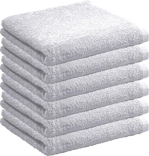 REDBEST Handtuch Oceanside 6er-Pack Leichtfrottier Silber Größe 50x100 cm