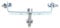 UShaped Bike Rear Rack Mount Adapter Bicycles Rear Storage Bracket Connector Bicycles Conversion Bracket Easy Install