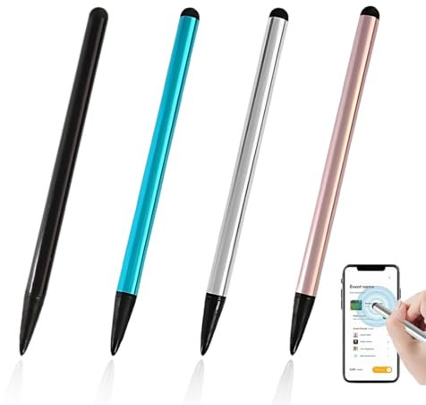 LAKJUOZ 4 Stück Stylus-Stifte Für Touchscreens Universeller Mit Feiner Spitze Für Handy/Ipad/Samsung/Android/Tablet Und Andere Touchscreens