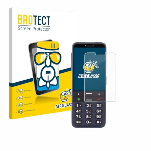 BROTECT Schutzglas für BlindShell Classic 3 | Transparenter Displayschutz Made in Germany Schutzfolie Panzer Folie Glas 9H Anti-Fingerprint Einfache Montage Clear