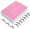 Milisten Doll Furniture Closet Organizer with Doll Hangers Stylish Wardrobe and Playsets