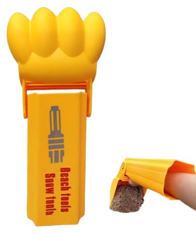 yakermur Pelle à Main Jouet - Accessoire d'Extérieur de Creusage pour,Pelle à Sable Ergonomique Grand Modèle pour Châteaux de Sable, Plage et Camping