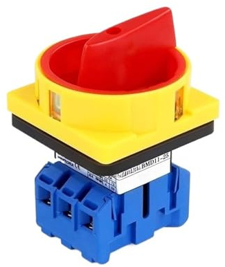 1 pz Interruttore di trasferimento universale 25A30A40A60A Interruttore di interruzione del carico rotativo di alimentazione trifase(63A)