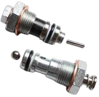 YUSSEQDD Ventilsatz für manuelle Gabelstaplerzylinder, inklusive Anschlüssen und Dichtring. Vielseitige und einfach zu installierende Lösung. Hydraulik Hubwagen Anschlüsse für Ventile. Ventilsatz für