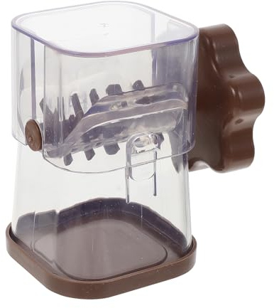 GALPADA Manual Nut Chocolate Crusher for Kitchen and Outdoor Use, Lightweight Abs Material Food Chopper Machine with Easy Operation for Legumes and Nuts Crushing