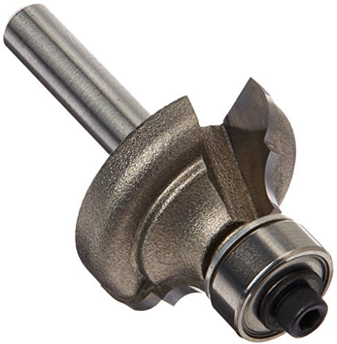 Makita 733126-0A Router Bit Cove and Bead, 2 Flute, 1/4-Inch SH, C.T.