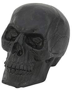 EUROPALMS Totenschädel, schwarz