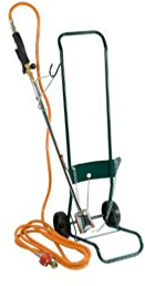 Kit désherbage avec flexible 5 m + détendeur 2,5 bars + chariot - PROX581982 - Ribiland