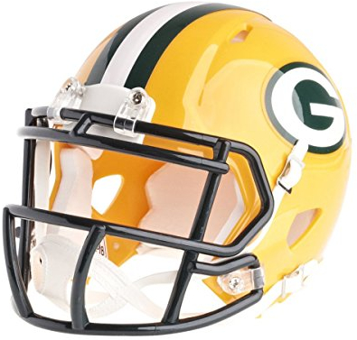 Riddell Mini Football Helm - NFL Speed Green Bay Packers