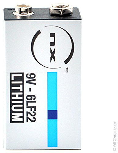 NX - Pile lithium 6LF22 NX 9V 1.2Ah - Pile(s)