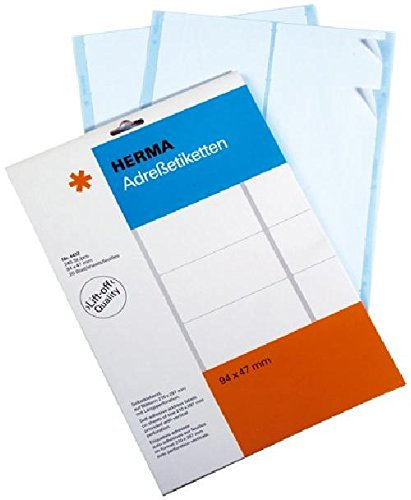 Adressetiketten 70x42mm 420ST HERMA 4441 A4 weiß
