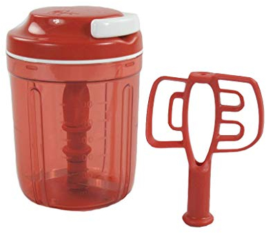 TUPPERWARE E17 Smooth Chopper red
