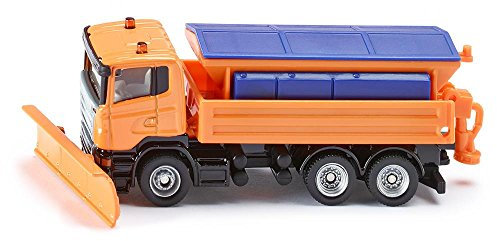 CAMION SPAZZANEVE CON SPARGISALE 1:87 - Siku - Mezzi Alpini - Die Cast - Modellino