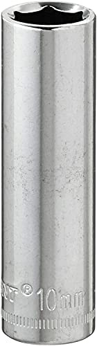 Crescent 1/4 Drive 6 Point Deep Metric Socket 10mm - CDDS17N
