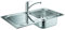 Grohe Eurosmart Küche - Set aus Spüle und Küchenarmatur edelstahl 31565SD0 K300 45 cm