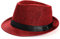 Coucoland Panama Hut Mafia Gangster Herren Fedora Trilby Bogart Hut Herren 1938s Gatsby Kostüm Original