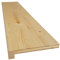 Holz-Projekt-Summer Fensterbank FICHTE Massivholz Treppenstufe Fensterbrett Renovierungsstufe Trittstufe Maßanfertigung (25 x 110cm, Oberfläche unbehandelt)