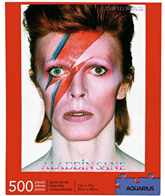 AQUARIUS 62198 David Bowie Aladdin Sane 500 Piece Jigsaw Puzzle 480mm x 350mm (nm)