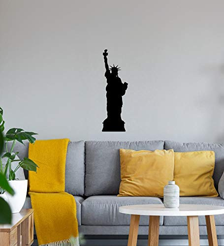 Shirt84.de - Adesivo da parete, motivo: Statua della Libertà New York 2.0, 40 x 125 cm