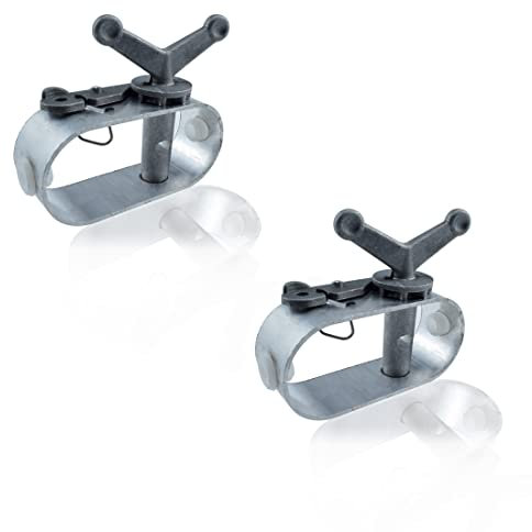 MARRTEUM Tensor de cable de cuerda de aleación de aluminio para piscinas redondas y ovaladas, 2 unidades