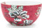 PIP STUDIO 51003194 Flower Festival scallop Bowl dark pink 12 cm (1 Stück)