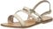 LES TROPEZIENNES PAR M. BELARBI Femme BATRESSE Sandale, Creme Multi, 40 EU
