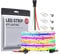 BTF-LIGHTING FCOB SPI COB RGB Flexible Hohe Dichte LED-Streifen WS2811 IC LED Strip 5M 720LEDs/m 21W/M DC24V IP30 Nicht Wasserdicht Chasing Farbe DIY Dekoration(Nicht inhalt Controller&Netzteil)