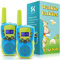 Walkie Talkies für Kinder, Spielzeug für 3 bis 14 Jahre alte Kinder 2 Wege Radio 3 Meilen für das Außen -Abenteuerspiel Camping Wandern