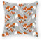 Kissenbezug 40x40 Grauer Fuchs Kissenbezüge 40x40 Sanft Baumwolle Leinen Kissenhülle 40x40 mit Reißverschluss Kopfkissenbezug 40x40 Sofakissen Knitterfreie Starke Atmungsaktivität 1 Pcs