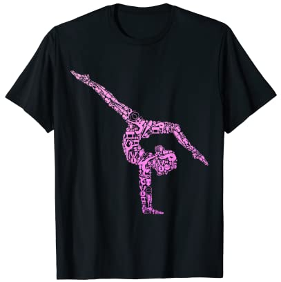 Turnen Turnerin Gymnastik Kinder Mädchen T-Shirt