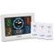 La Crosse Technology - WS6304 Station météo colorée 3 capteurs - Blanc
