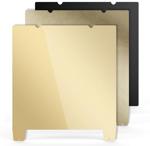 Placa de impresión PEI texturizada de doble cara y lisa, 235 x 235 mm, base de presión magnética de acero para impresora 3D Creality Ender 3, Ender 3, Ender 3, Ender 3, S1, Ender 3 Neo/Voxelab Aquila