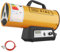 SIAL 171,000 Btu/hr Gas Fan Heater Gas Heat Cannon Gas Portable Heater Workshops Heater Hot Air Generator Electronic Switch/Can be Timed/Auto-Off, Yellow, 50kw