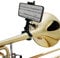 Smallan Telefonständer für Musikinstrumente mit niedrigem Messingleier, montieren Sie Ihr Telefon an Posaune, Flügelhorn, Euphonium, Marsch, Bariton, Mellophon, ultraleicht, Aluminiumlegierung,