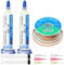 KELLYSHUN KL-558 Flussmittel Löten,10ML No-Clean Bleifreies Kolophonium Flussmittel(2 Stück)2.5MM/1.5M Entlötlitze(1 Stück) Geeignet Für Handy-Lötungen,BGA,Haushaltsgerätereparaturen